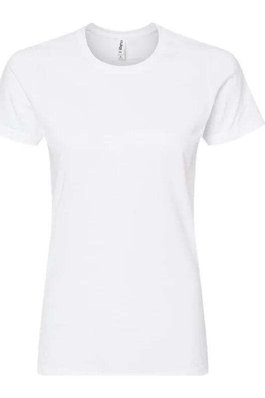 Tultex Women´s Premium Cotton T-Shirt Polka Dot Checkered Tartan