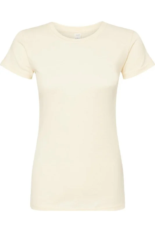 Tultex Women´s Slim Fit Fine Jersey T-Shirt Terry Blend Velvet Blend Canvas Blend