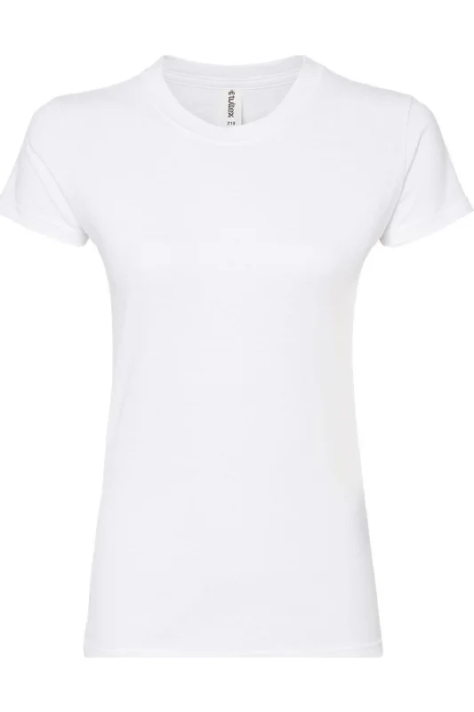 Tultex Women´s Slim Fit Fine Jersey T-Shirt Lace Blend Ribbed Blend Corduroy Blend