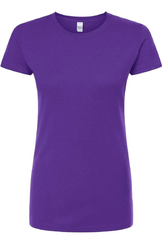 Tultex Women´s Slim Fit Fine Jersey T-Shirt Plaid T-Shirt Polka Dot Checkered