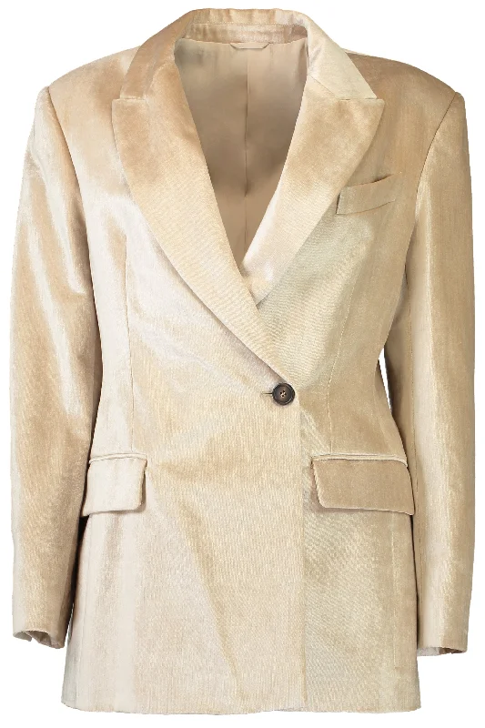 Asymmetrical Detail Jacket Graphic T-Shirt Round Neck Polyester