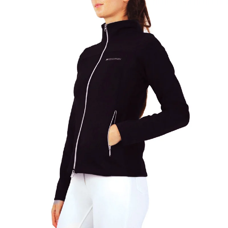 Hy Equestrian Synergy Flex Ladies Jacket Asymmetrical Pockets Print