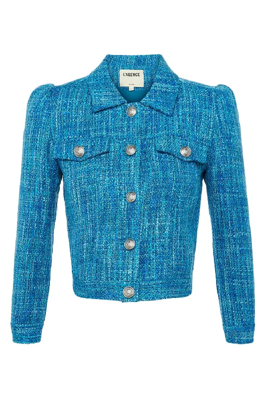 Kasey Jacket Polka Dot Checkered Tartan