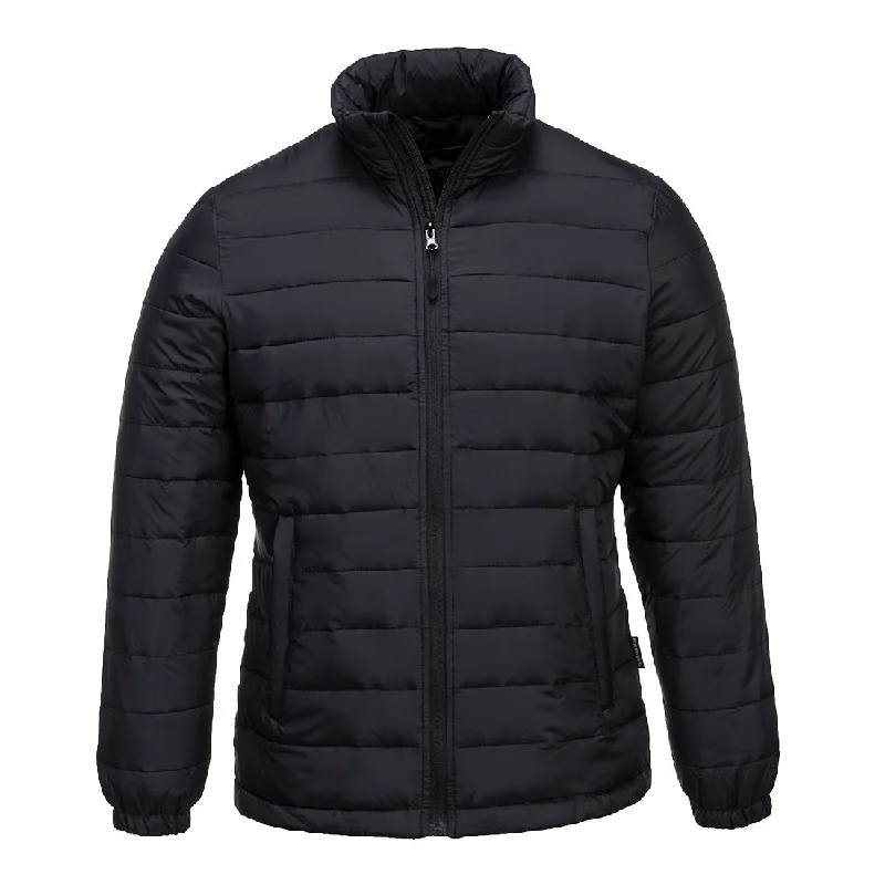 Portwest Aspen Ladies Baffle Jacket Print Jacquard Patchwork