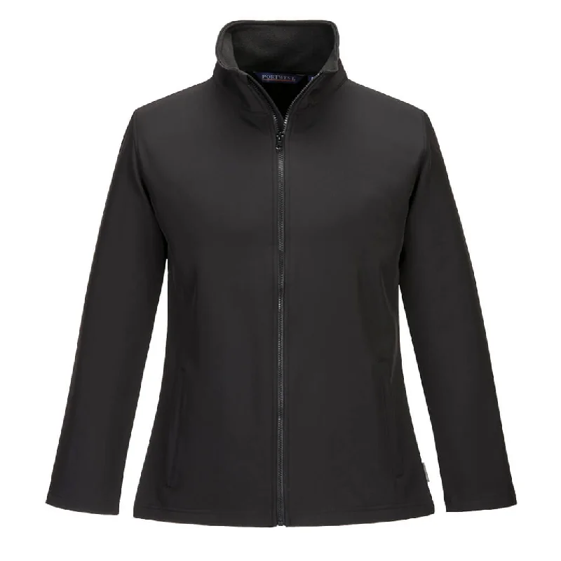 Portwest Women's Print & Promo Softshell Jacket (2L) Nylon Fabric Polyester Fabric Spandex Fabric Portwest Women's Print & Promo Softshell Jacket (2L) Nylon Fabric Polyester Fabric Spandex Fabric