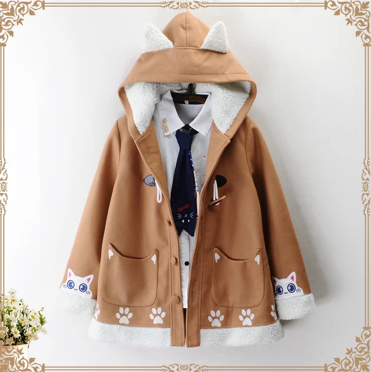 Cat Tie Shirt + Cat Claw Jacket yv30379 Herringbone Jacket Checkered Jacket Solid Jacket Cat Tie Shirt + Cat Claw Jacket yv30379 Herringbone Jacket Checkered Jacket Solid Jacket