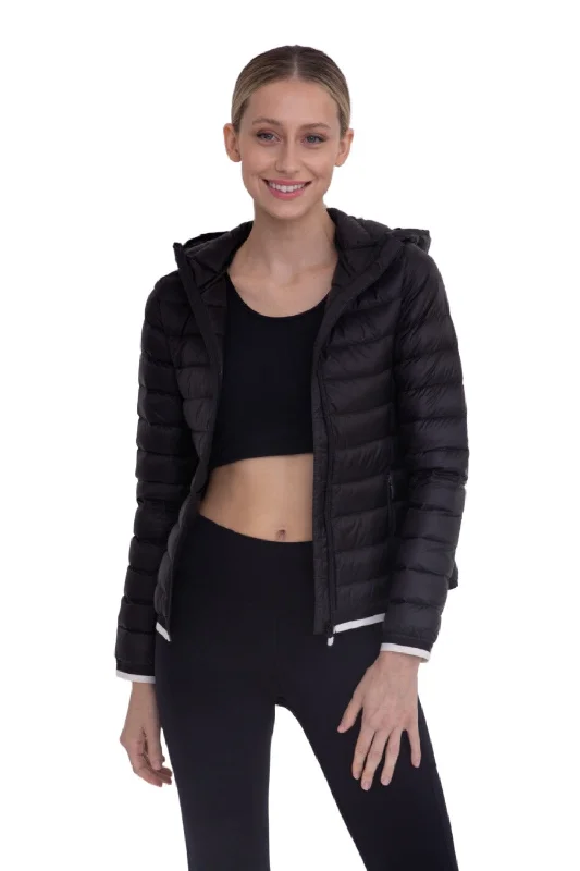 Mono B Padded Puffer Jacket with Hood SB041 Chenille Fabric Brocade Fabric Lace Fabric Mono B Padded Puffer Jacket with Hood SB041 Chenille Fabric Brocade Fabric Lace Fabric
