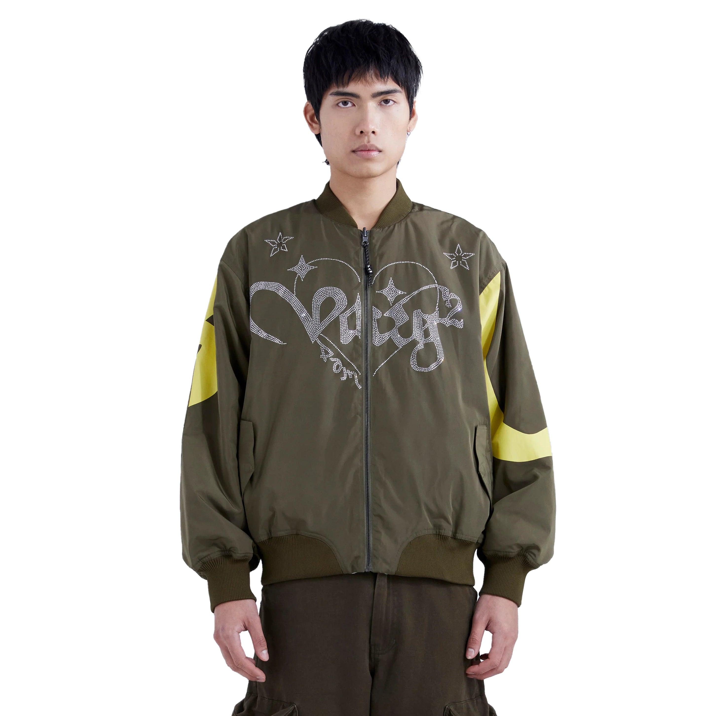 PAM / Perks and Mini VARG 2.0 Reversible Bomber Jacket - Khaki Quilted Jacket Puffer Jacket Insulated Jacket PAM / Perks and Mini VARG 2.0 Reversible Bomber Jacket - Khaki Quilted Jacket Puffer Jacket Insulated Jacket