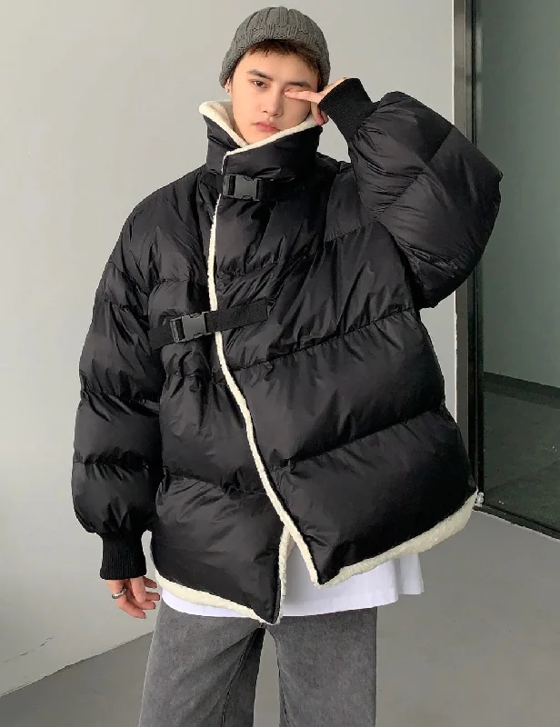 Quinten Solid Color Fleece Interior Long Sleeve Puffer Jacket Jersey Jacket Tulle Jacket Batik Jacket Quinten Solid Color Fleece Interior Long Sleeve Puffer Jacket Jersey Jacket Tulle Jacket Batik Jacket