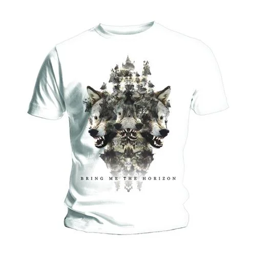 BRING ME THE HORIZON Attractive T-Shirt, Wolven Version 2 Sequined Glittery Shiny