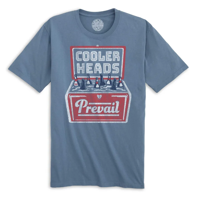 Cooler Heads Organic Cotton T-shirt Cashmere Blend Cotton Blend Poly Blend