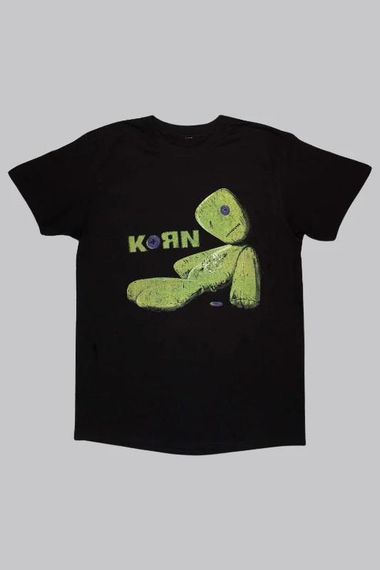 Korn Shirt Silk Blend Satin Velvet