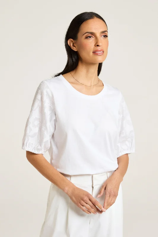 Mira Tee Hooded Caped Shawl Collar