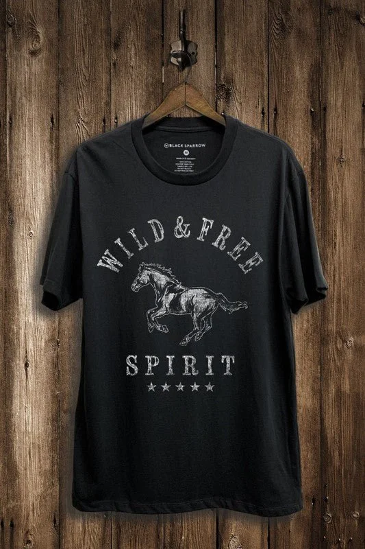 Wild Spirit Tee Jersey Fabric Tulle Fabric Batik Fabric