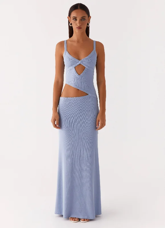 Jocelyn Maxi Dress - Blue Classic Black Maxi Dress