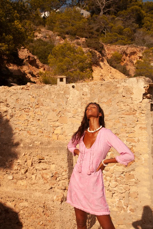 Aggie Pink Neon Pink Dress