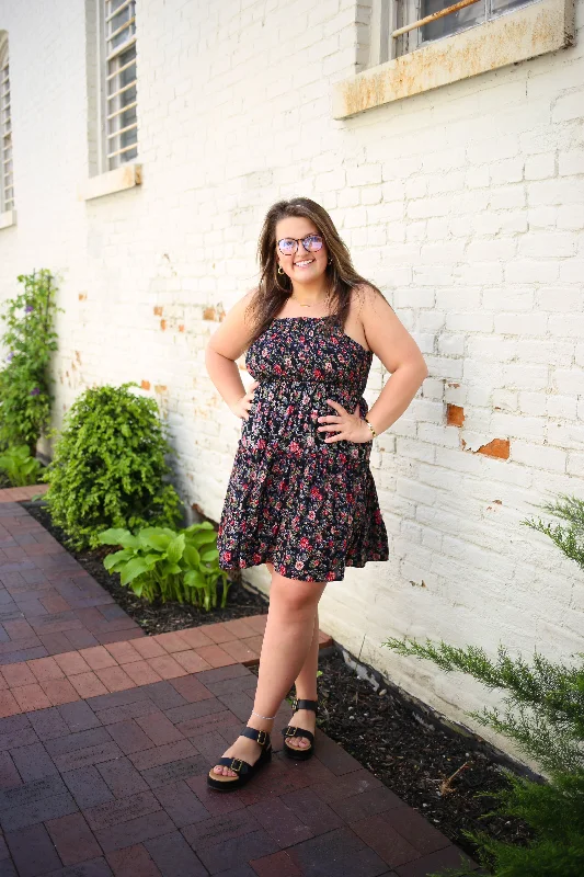 Black and Pink Print Dress | Boutique Elise | Macy