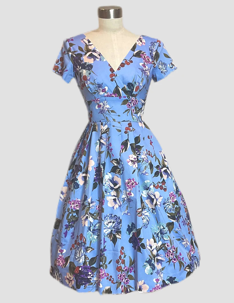 Cindy Perfectly Periwinkle Dress