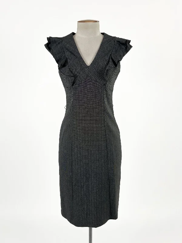 CUE | Grey Cocktail/Workwear Dress | Size 6
