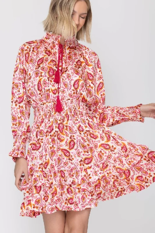 DITSY DRESS (PINK) 36"