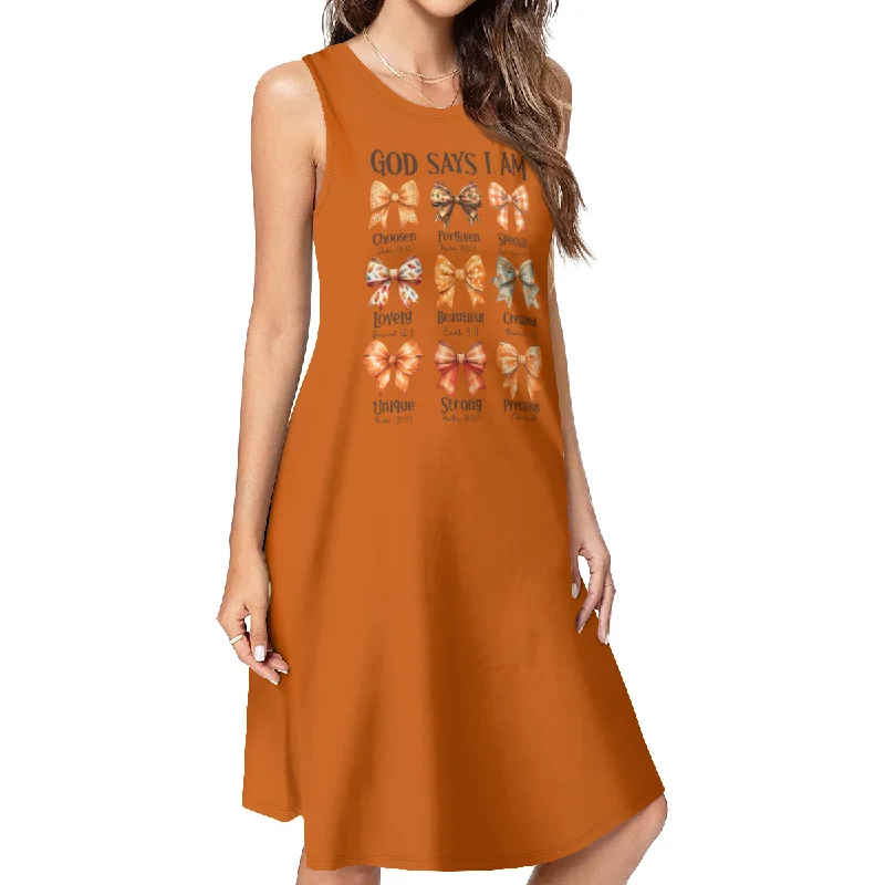 God Says I am Casual Autumn Dress