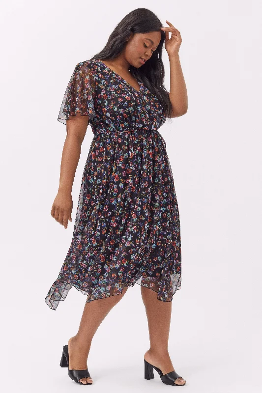 Juliette "In Monte Carlo" Hanky Hem Dress