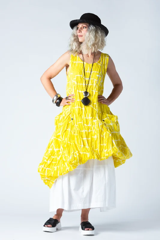 N/S Fab Dress in Yellow Seki Carnaby
