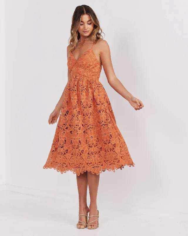 Norah Dress-Orange