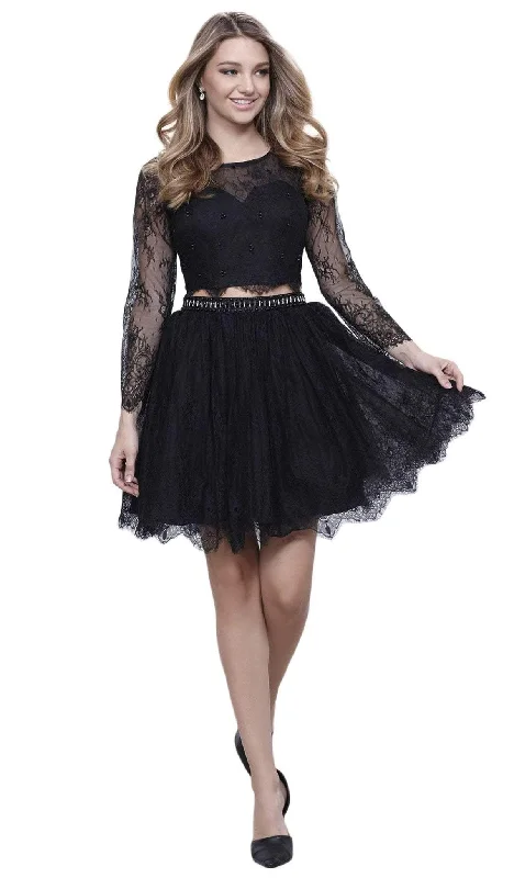 Nox Anabel - Two Piece Lace A-line Dress 6268SC