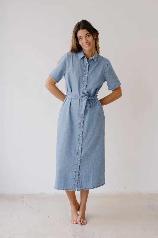 Arapaoa Dress Sky Blue