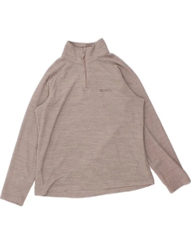 MOUNTAIN WAREHOUSE Womens Zip Neck Fleece Jumper UK 18 XL Grey Mesh Sweater Canvas Denim MOUNTAIN WAREHOUSE Womens Zip Neck Fleece Jumper UK 18 XL Grey Mesh Sweater Canvas Denim
