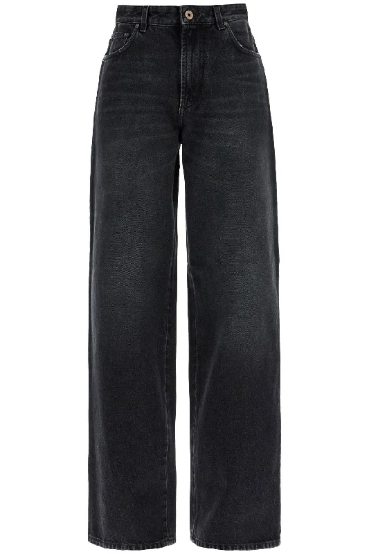 Jeans With 'body Marini  - Black Chic Double Waistband Jeans