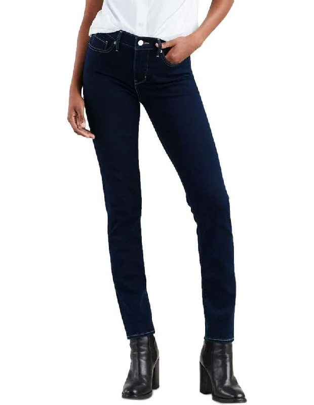 Levis 311 Ladies Shaping Skinny Jeans 32 Leg Paris Fade Chic Faded Blue Jeans