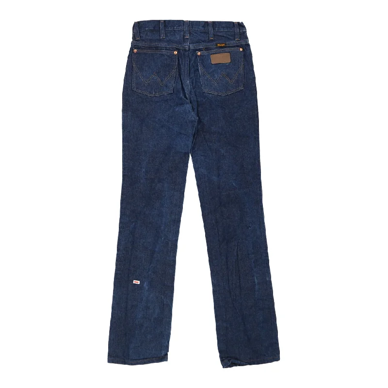 Wrangler Jeans - 29W UK 12 Blue Cotton Casual Distressed Denim Jeans