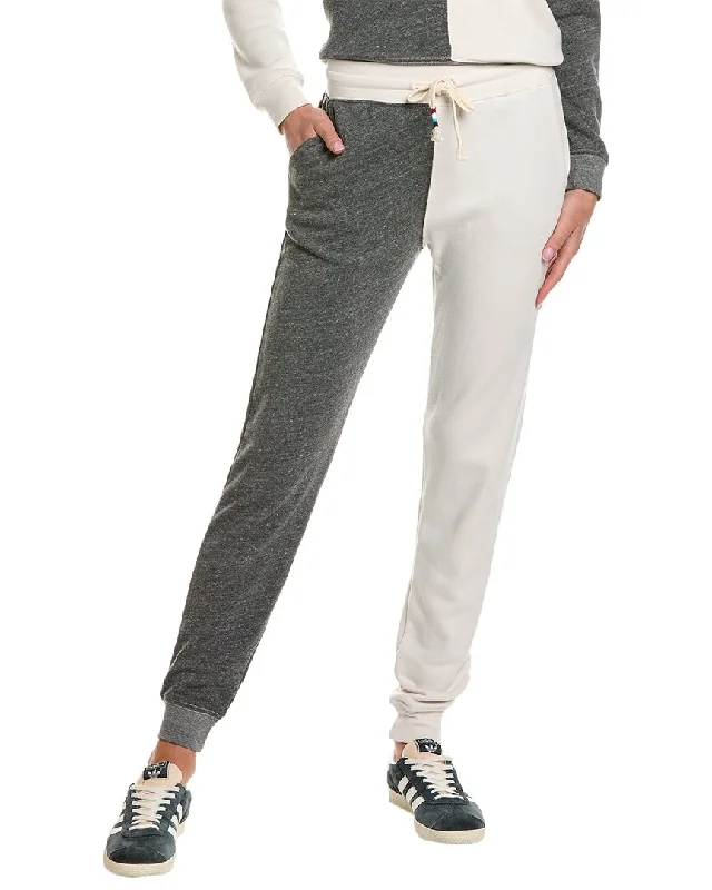 Sol Angeles Colorblocked Jogger Pant Fashionable Button-Up Pants