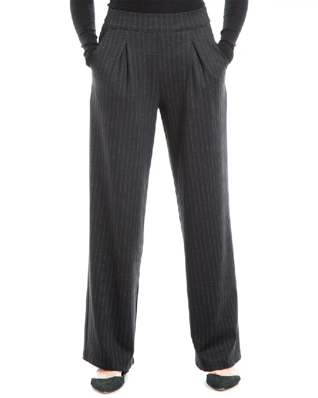 Max Studio Pleated Pant Casual Plaid Pants