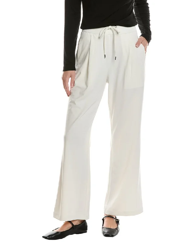 James Perse Pleated Crepe Pant Slim-Fit Leggings