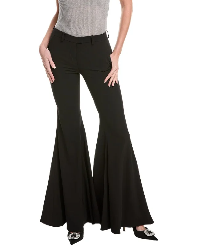 Michael Kors Collection Joplin Wool Bell Bottom Pant Modern Bootcut Pants