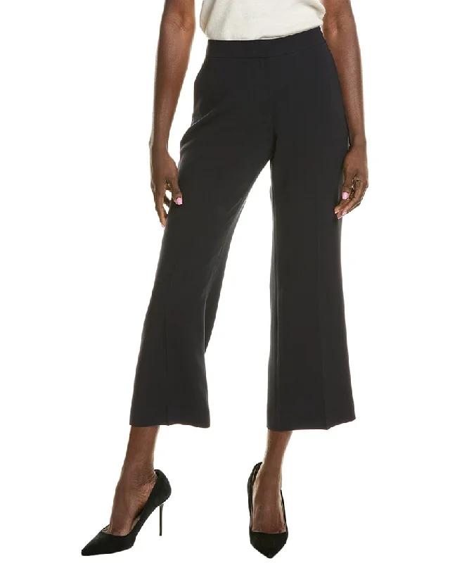 Lafayette 148 New York Gates Flared Ankle Pant Trendy Palazzo Pants