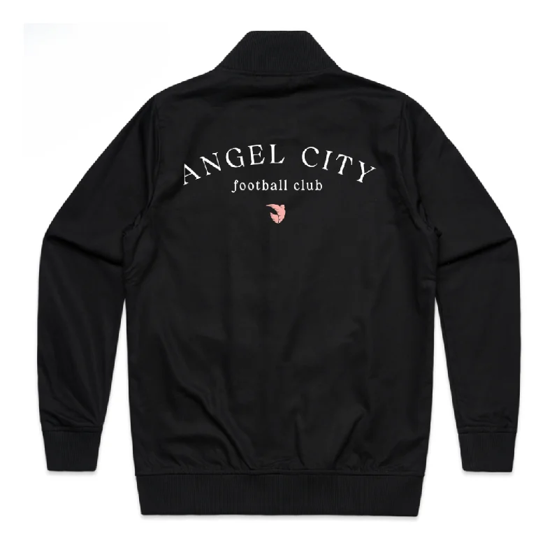 Angel City FC P22 Black Bomber Jacket Striped Jacket Polka Dot Jacket Floral Jacket