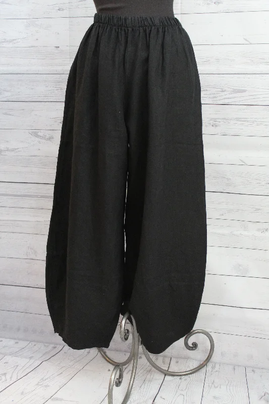 Bryn Walker Light Linen - Oliver Pant Chic Black Leggings