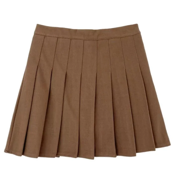 Charm School Pleated Skirt lace skirt feminine