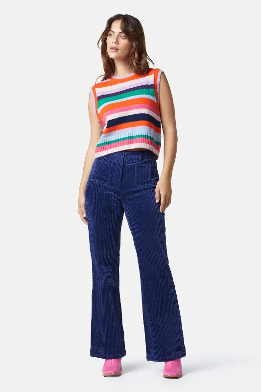 Cord Flare Pant Classic Bootcut Trousers