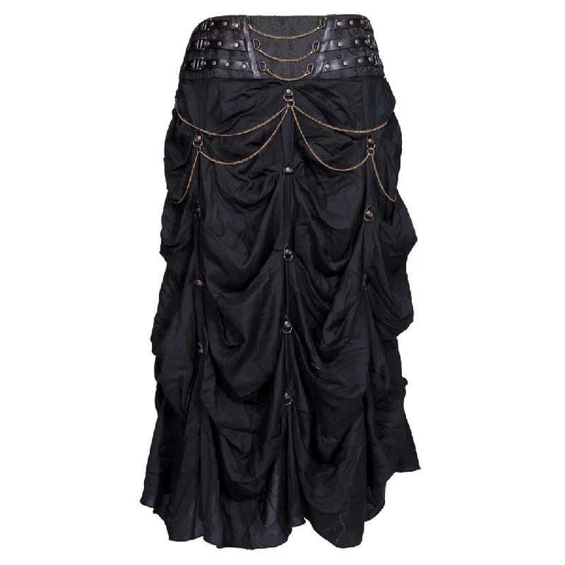 Glenda Brocade Long Skirt velvet skirt sumptuous