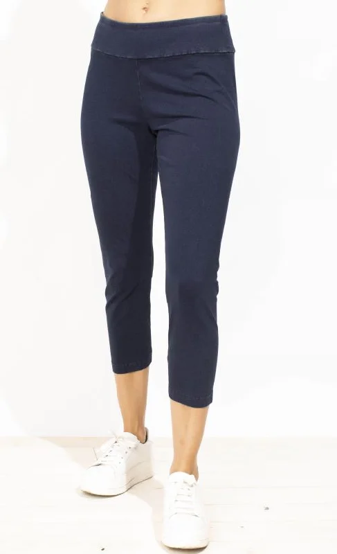Habitat Clothing Pants - Easy Crop Trendy Printed Pants