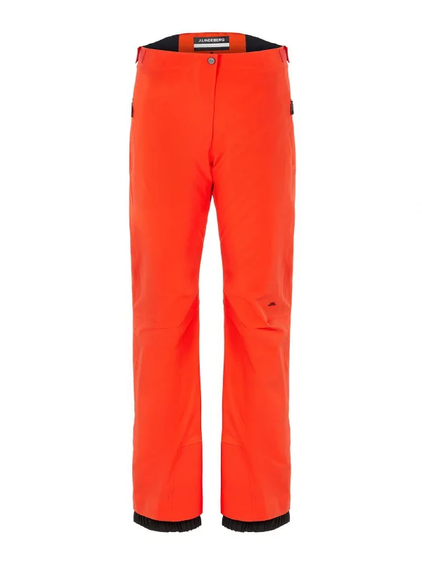 J.Lindeberg Womens Watson Ski Pants - RACING RED Relaxed Casual Leggings