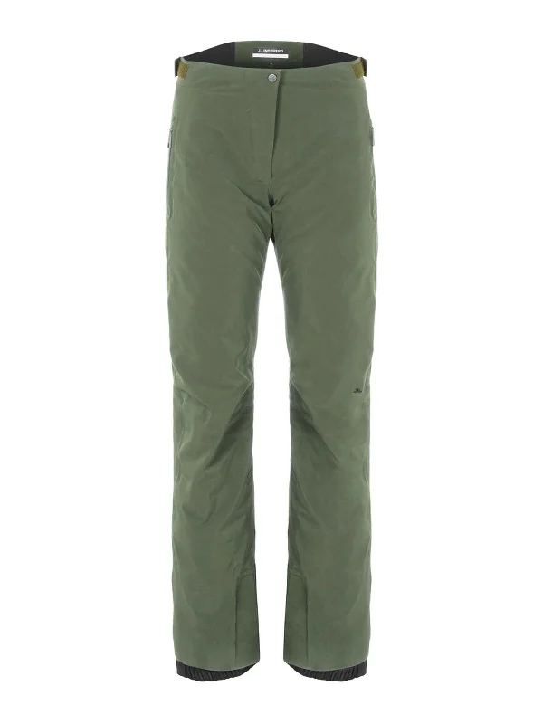 J.Lindeberg Womens Watson Ski Pants - THYME GREEN Comfortable Denim Pants