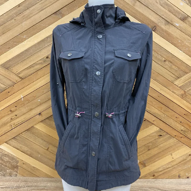 L.L. Bean - Women's Full-Zip Shell Jacket - MSRP $120: Grey -women-XXS Herringbone Jacket Checkered Jacket Solid Jacket