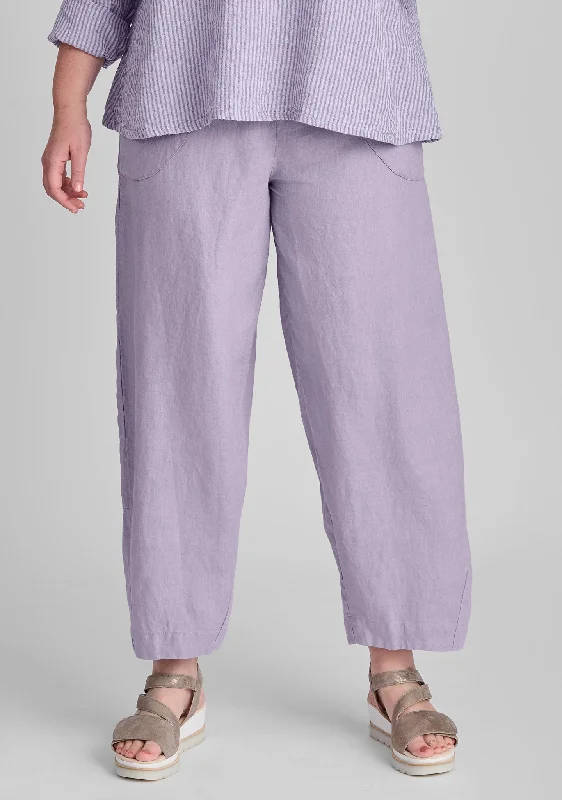 Seamly Pant - Linen Pants Stylish Paperbag Waist Pants