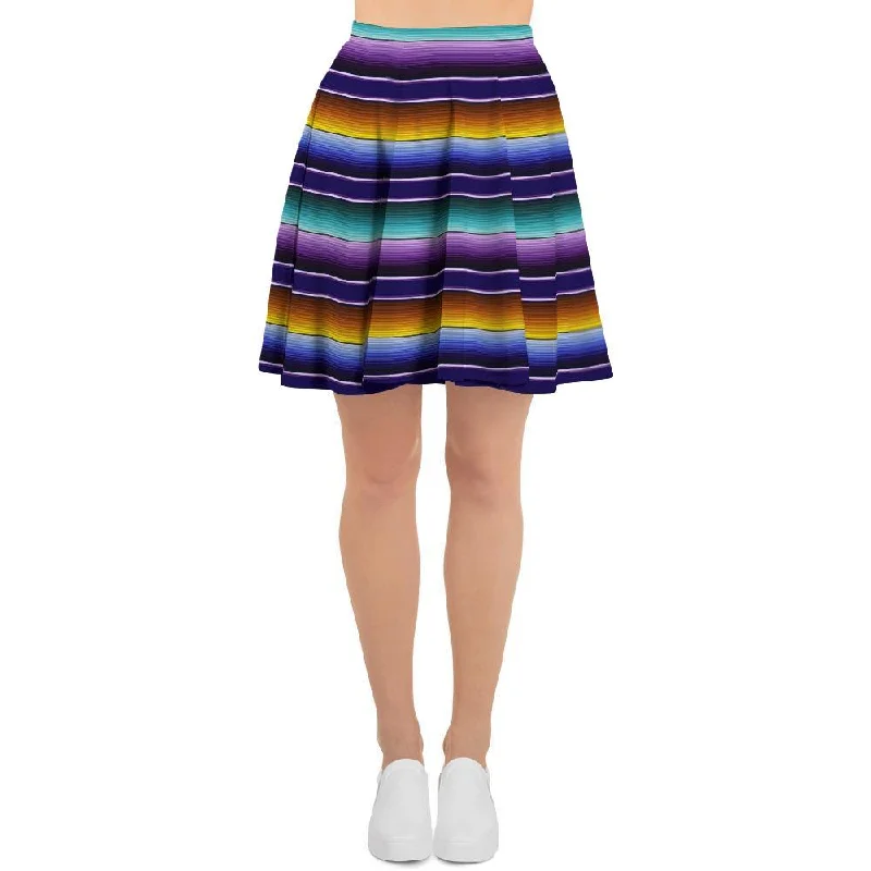 Serape Women's Skirt spandex blend skirt